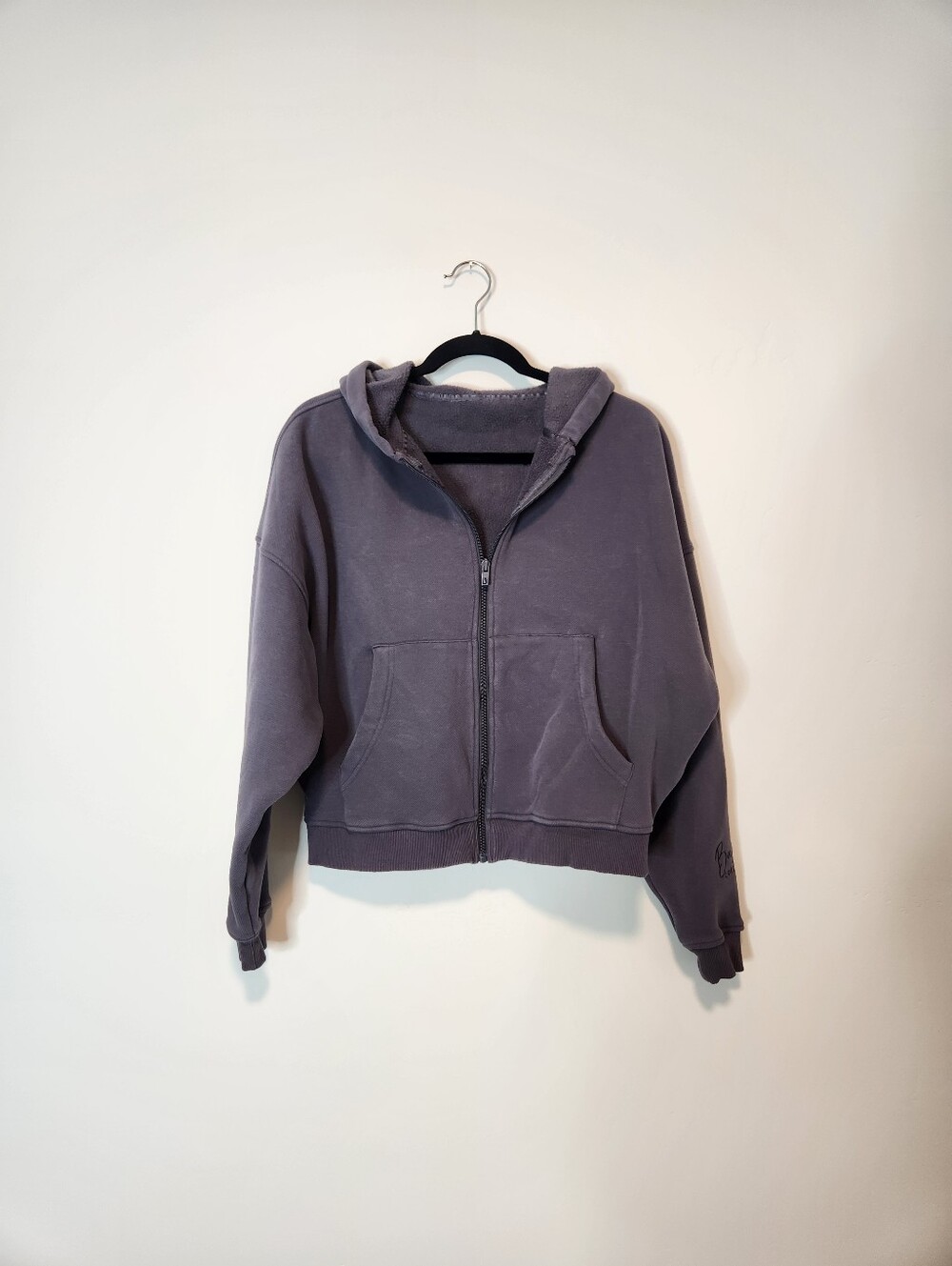 Buffbunny Collection Plush Fleece Zip Hoodie Size Small